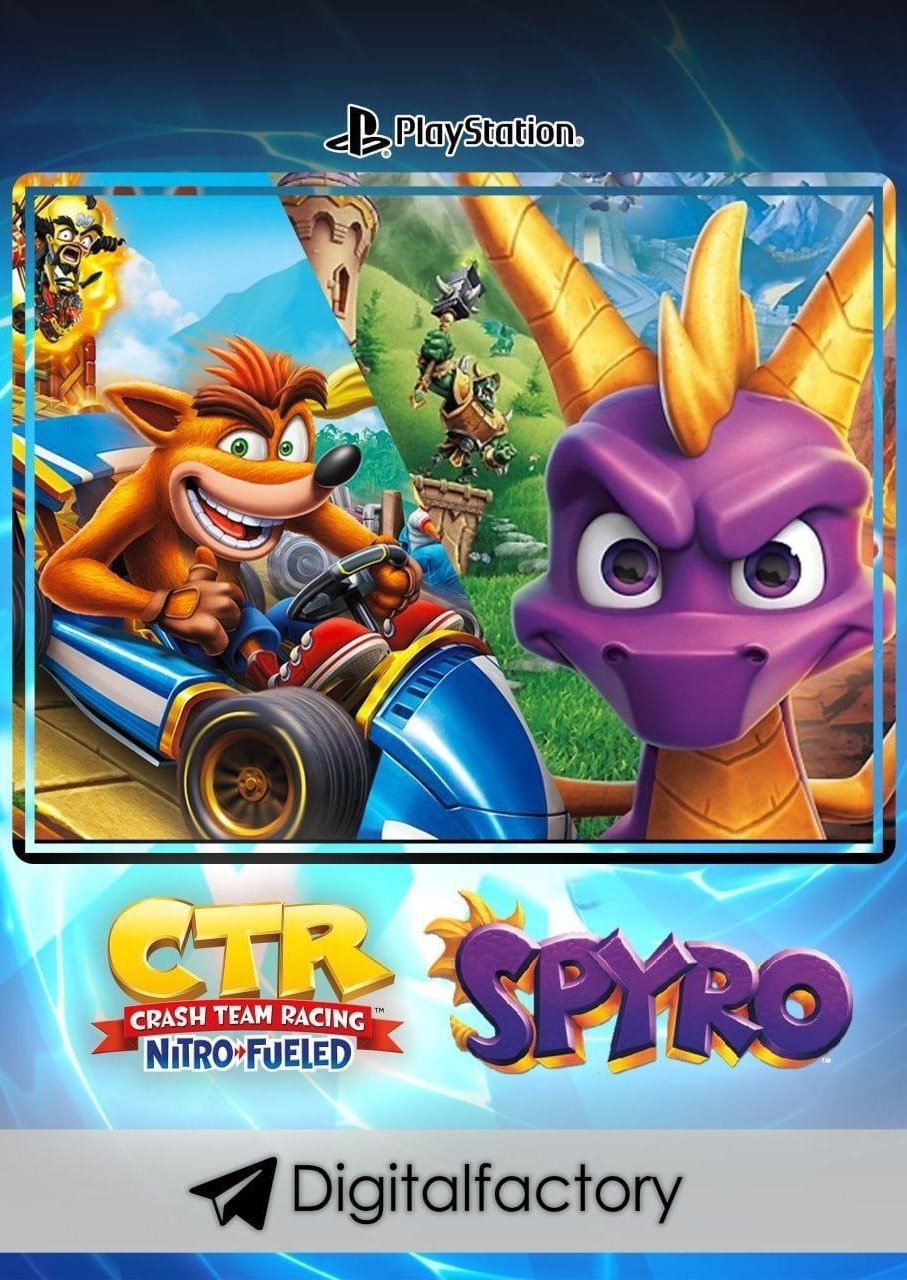 Crash™ Team Racing Nitro-Fueled + Spyro™ Game Bundle